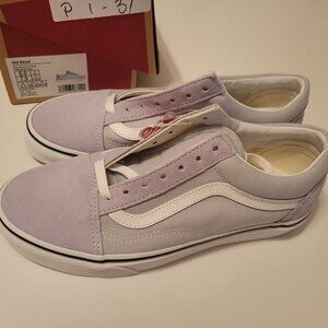 Vans Classic Old Skool Gray Dawn True White Size W 6 M 7.5 NWB